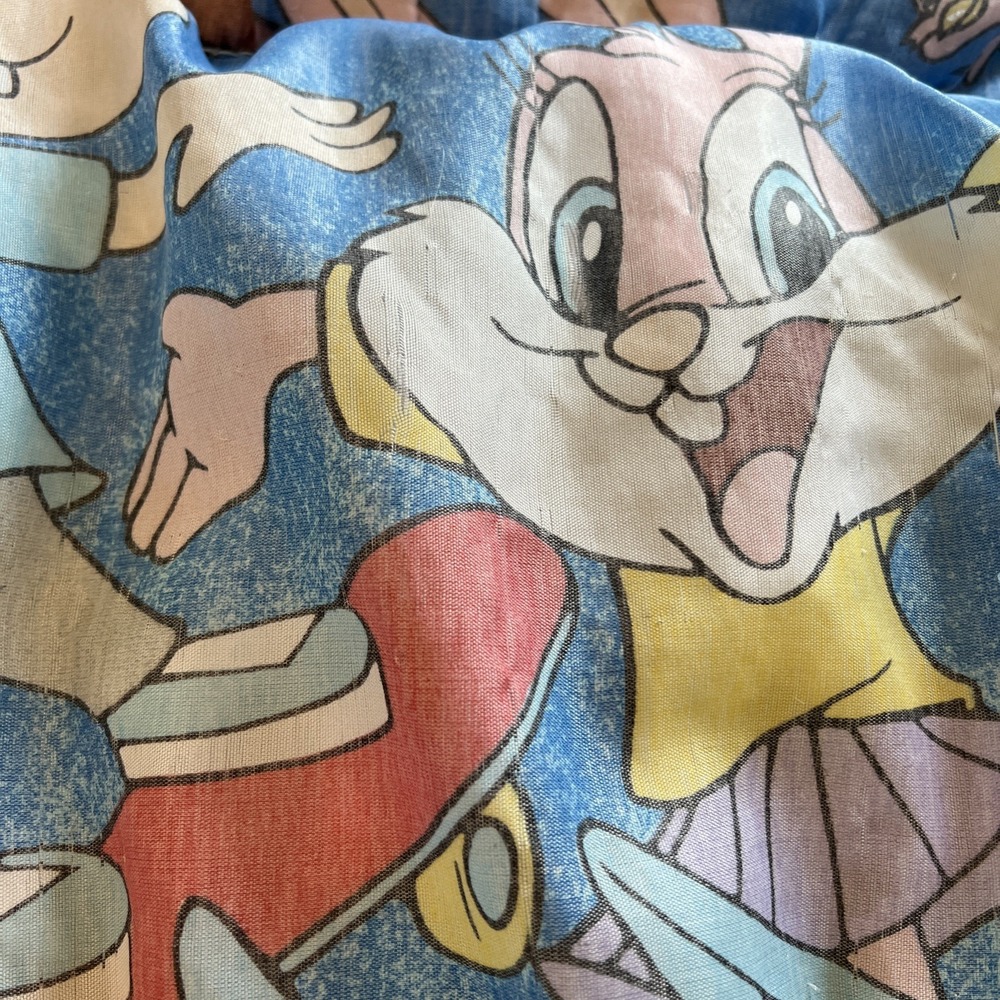 Tiny Toon Adventures Child Sleeping Bag 52" Vintage 90s Montana Max Elmyra Dizzy - Picture 11 of 16
